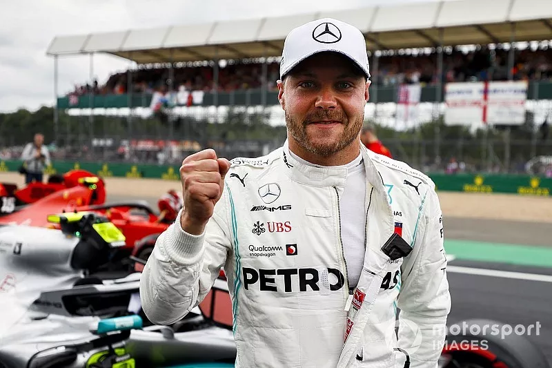 Pole Valtteri Bottas, Mercedes AMG F1
