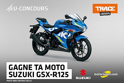 Jeu Concours - Tentez de gagner une moto Suzuki avec Trace TV