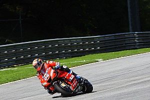 Pese a caída, Dovizioso dice tener mejor ritmo que Márquez