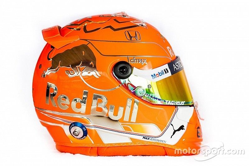 Fotos: los nuevos cascos de Verstappen, Gasly y Albon