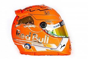 Fotos: los nuevos cascos de Verstappen, Gasly y Albon