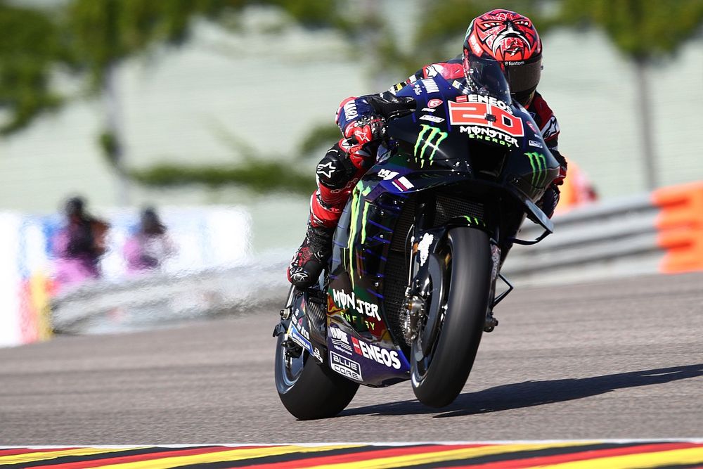 Quartararo was “scared” about “really risky” Germany MotoGP tyre choice