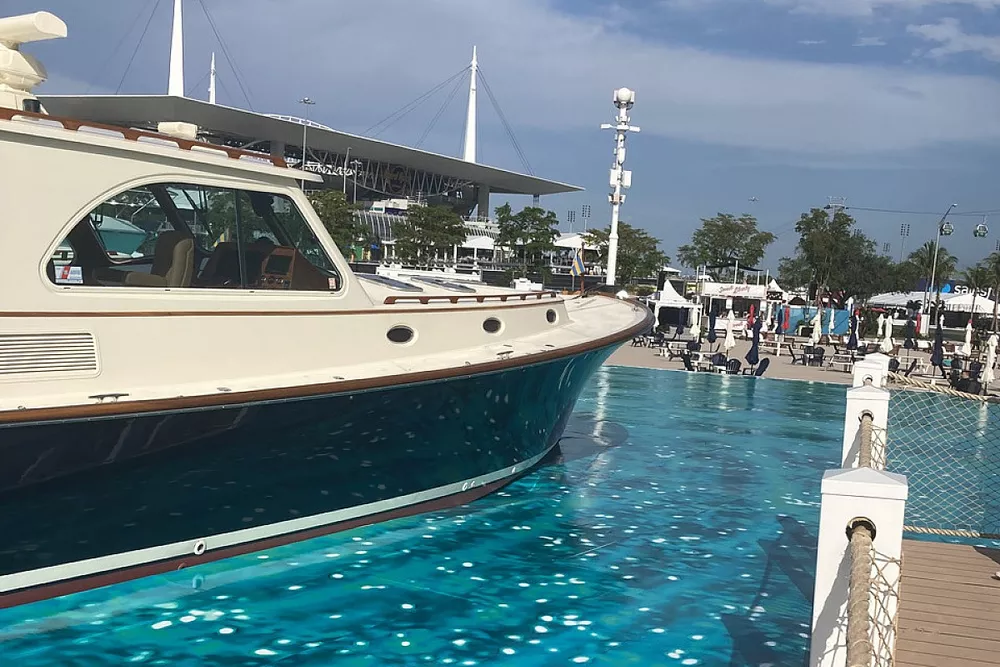 Sfeerbeeld van de haven van Miami
