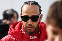 Hamilton: "Estar aqu&iacute; con Ferrari es una sensaci&oacute;n incre&iacute;ble"