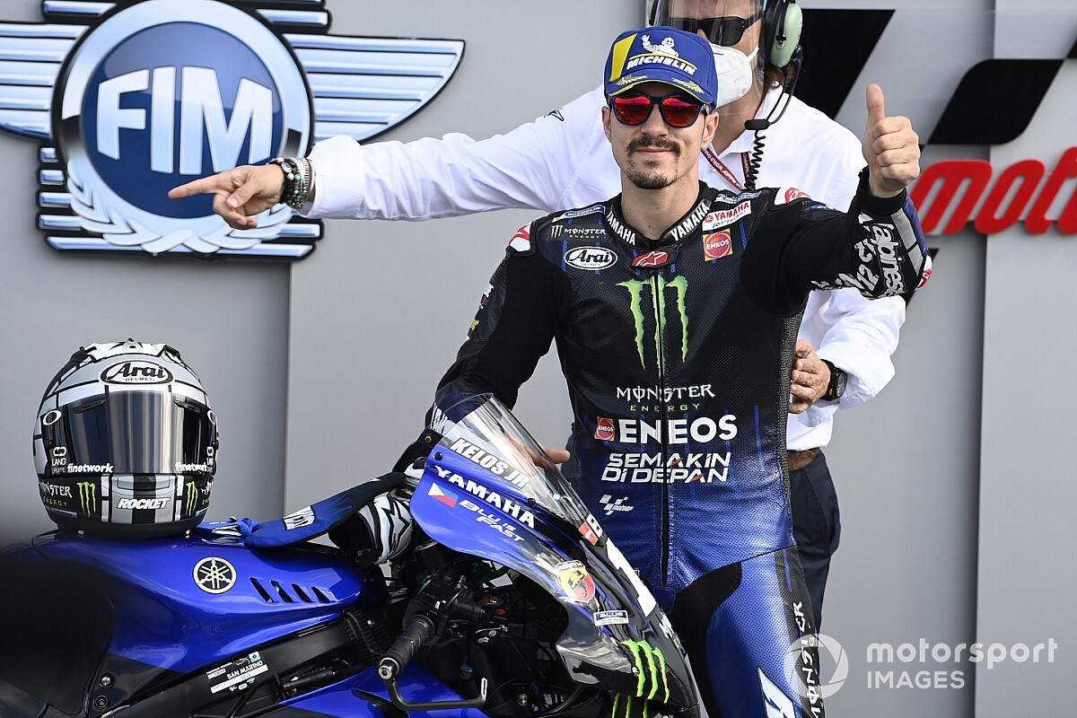 Viñales repite la pole para la segunda carrera en Misano