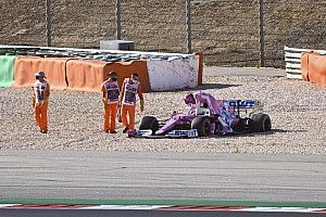 VIDEO: el accidente de Verstappen y Stroll el viernes en Portugal