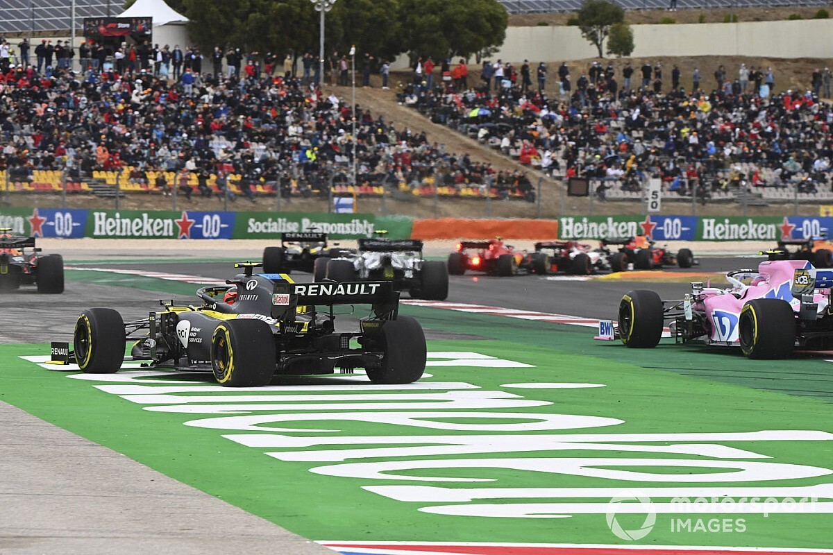 FIA registra 722 infrações de limite de pista na F1 em 2020; Portimão lidera lista