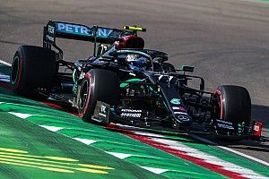 Bottas op pole, Verstappen overleeft technisch probleem voor P3