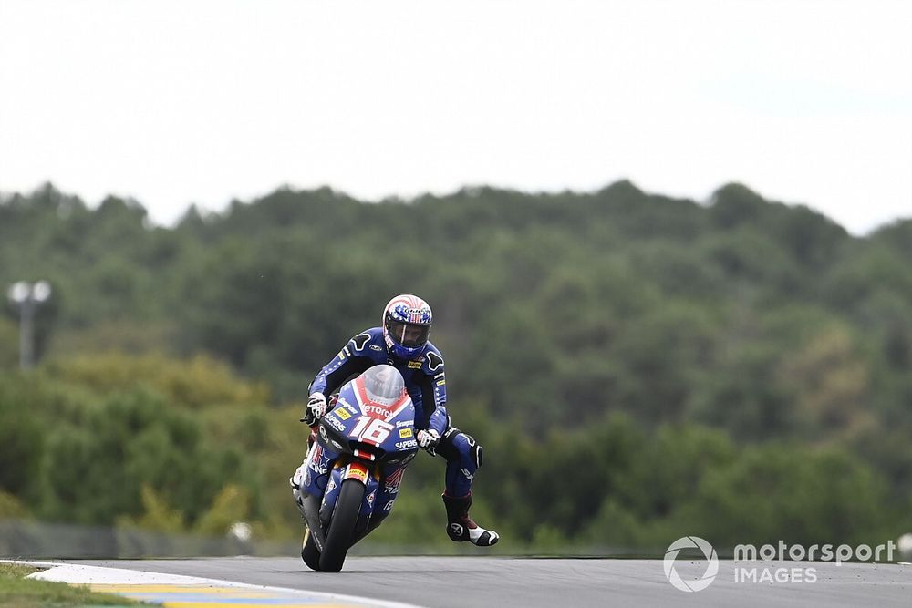 Moto2, Le Mans: Roberts in pole con record, Marini quinto