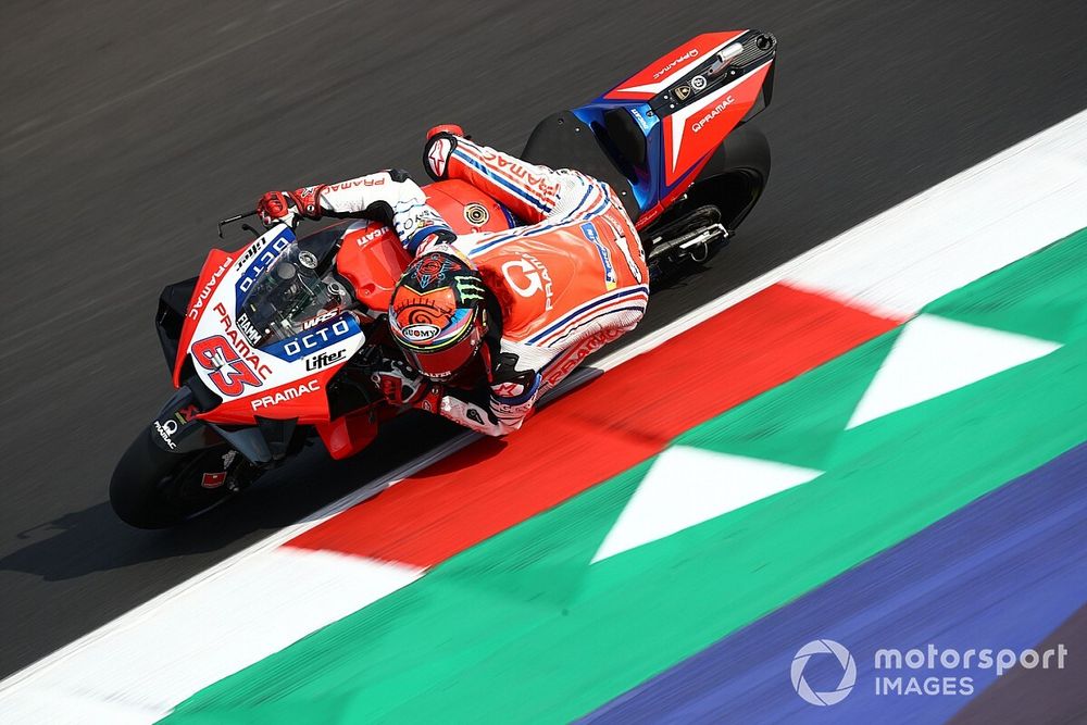 MotoGP, Misano 2, Libere 3: Bagnaia vola, Dovizioso in Q1