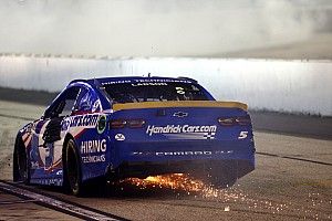 Kyle Larson: "I gave everything I had" to catch Hamlin