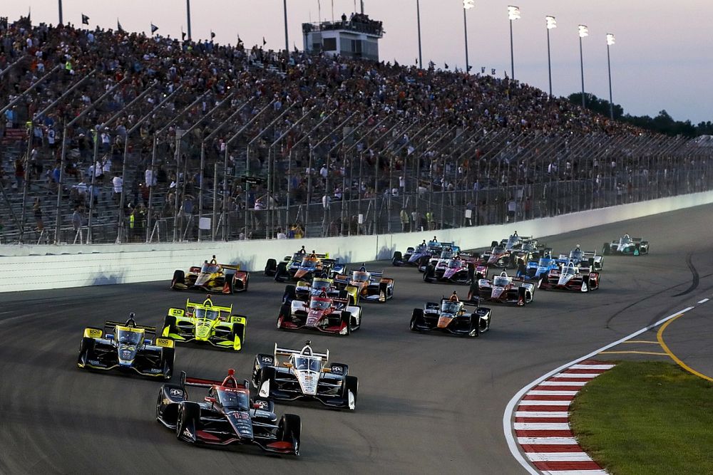 Will Power, Team Penske Chevrolet, StartColton Herta, Andretti Autosport w/ Curb-Agajanian Honda, Simon Pagenaud, Team Penske Chevrolet, Josef Newgarden, Team Penske Chevrolet, Marcus Ericsson, Chip Ganassi Racing Honda, Patricio O'Ward, Arrow McLaren SP Chevrolet, Felix Rosenqvist, Arrow McLaren SP Chevrolet, Scott Dixon, Chip Ganassi Racing Honda