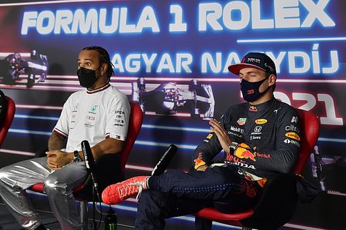 Hamilton dice que sus problemas con Verstappen son "ficción"