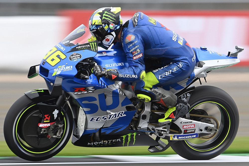 Suzuki n'a pas utilisé le holeshot device à Silverstone