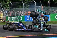 Hamilton a subi un choc de 45 g dans l'accrochage avec Alonso