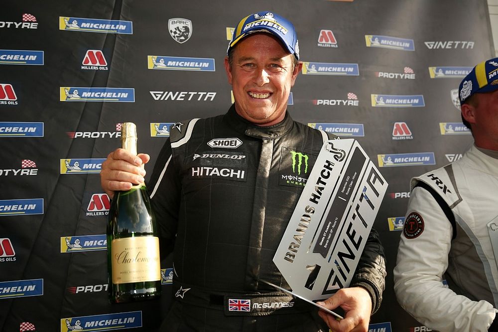 Isle of Man TT legend McGuinness eyes more car races after Ginetta class win