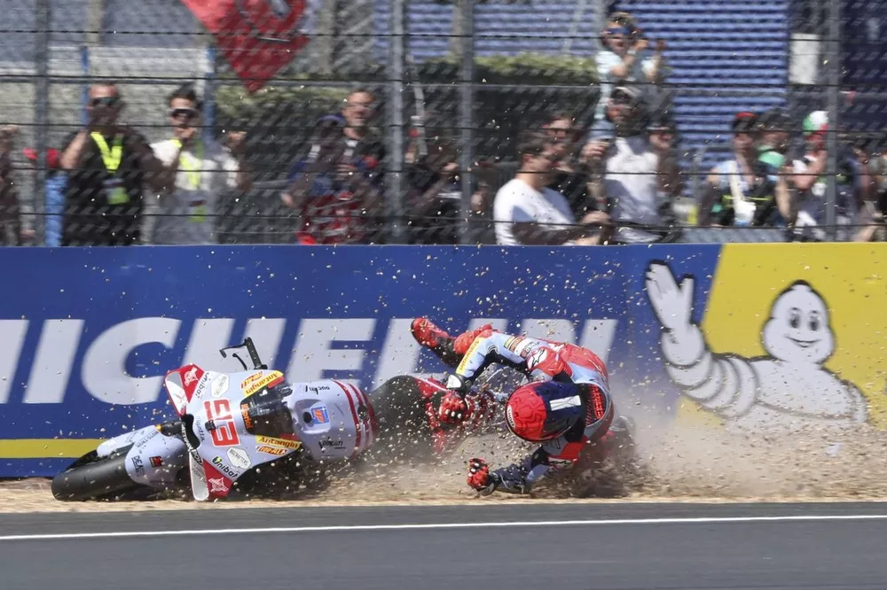 Marc Marquez, Gresini Racing crash