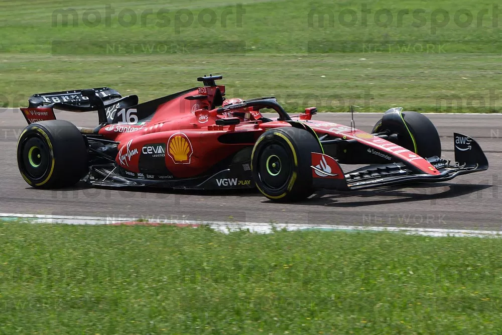 Charles Leclerc, Ferrari SF-23 a Fiorano