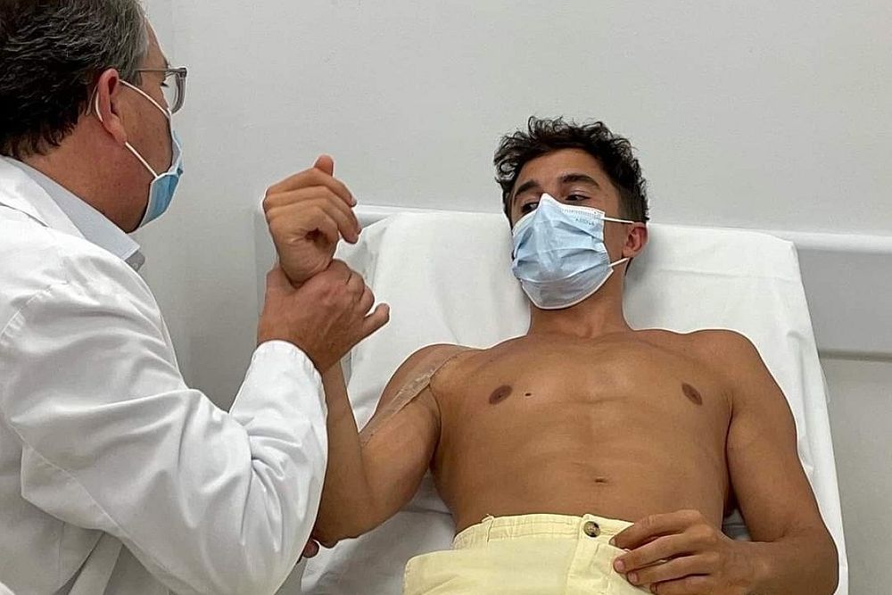 Marc Márquez continúa su rehabilitación
