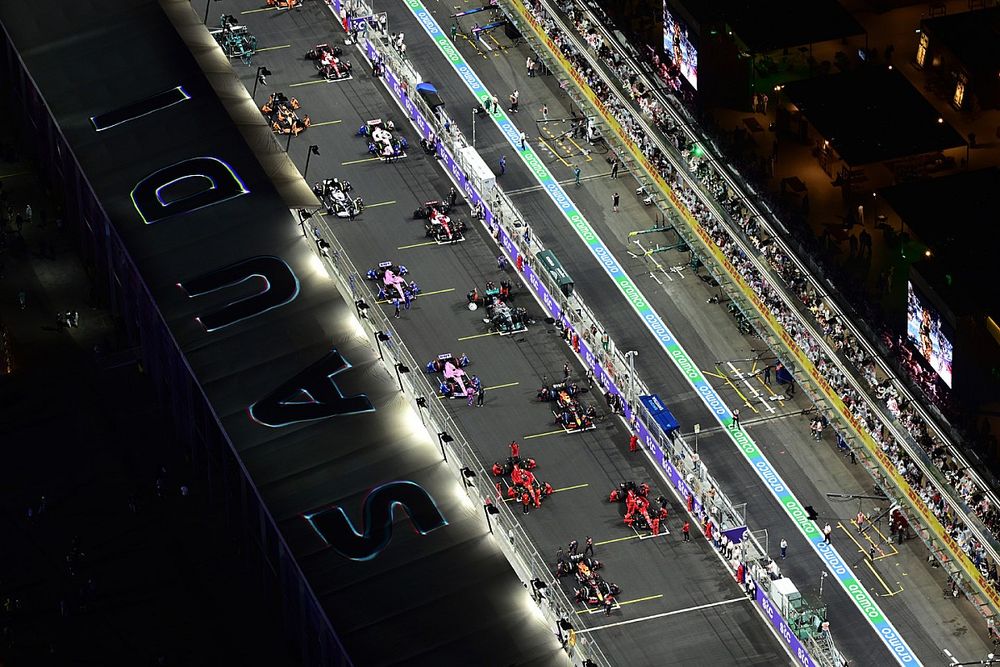 A general view over the grid preparations