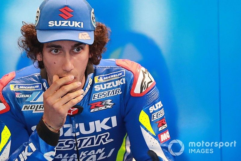Rins: “Solo frené cinco metros más tarde”