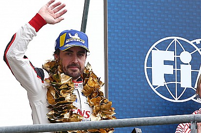 Alonso says #8 Toyota crew has to "enjoy" luck