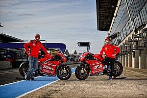 La decoración especial de las Ducati en Francia