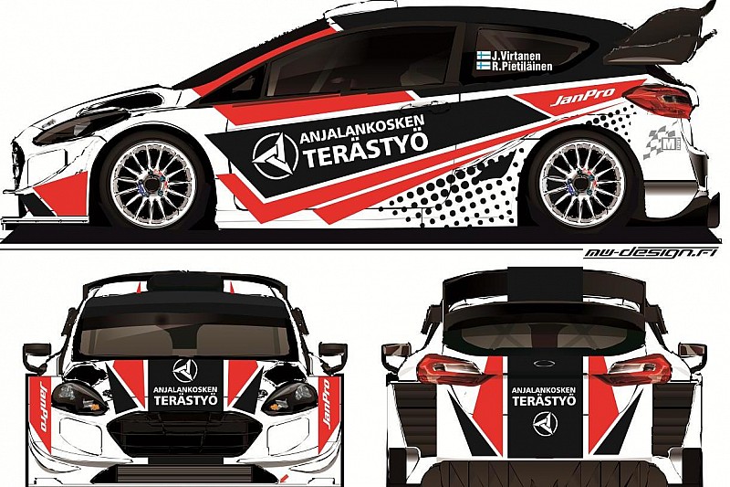 Virtanen w Fieście WRC