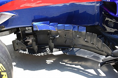 Toro Rosso: sei deviatori di vortice davanti alla... cresta da dinosauro