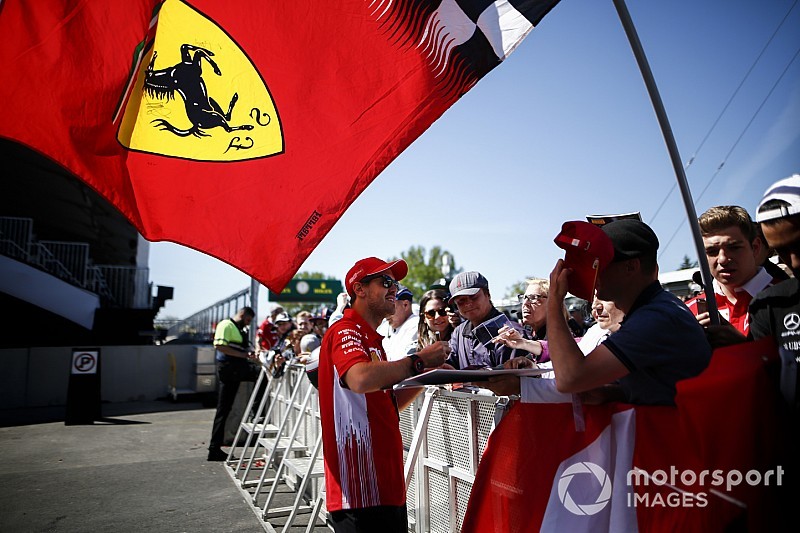 Vettel: "Yo estoy contento con Ferrari y espero que ellos también"
