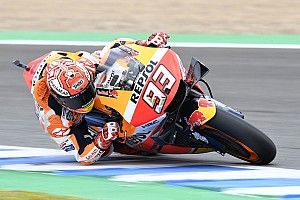 La Honda vuelve a fallar; Márquez, no