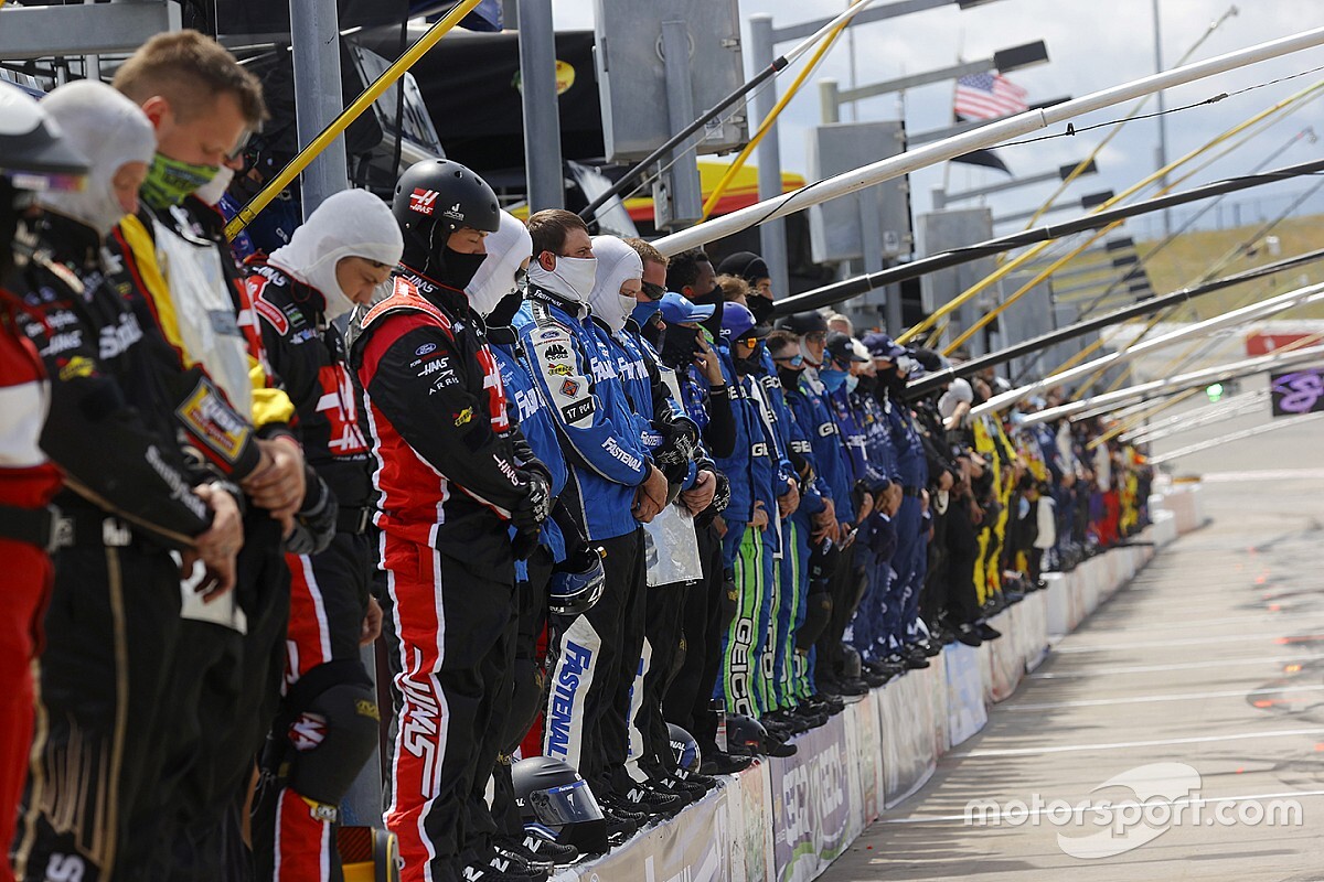 NASCAR holds moment of silence to address racial injustice