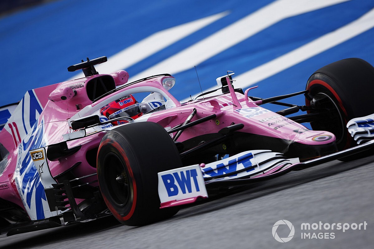 Grosjean: "Perez'in yarış temposu Bottas seviyesinde gibi görünüyor"