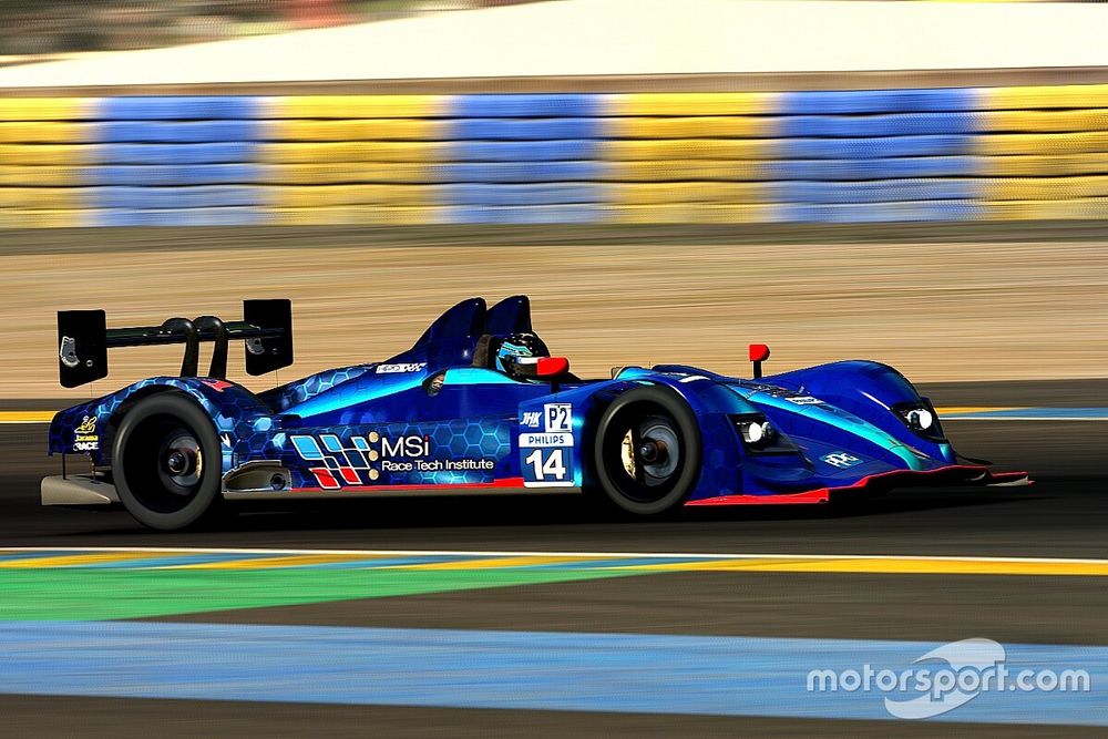 MSi se sube al podio de las 24h de Le Mans de iRacing