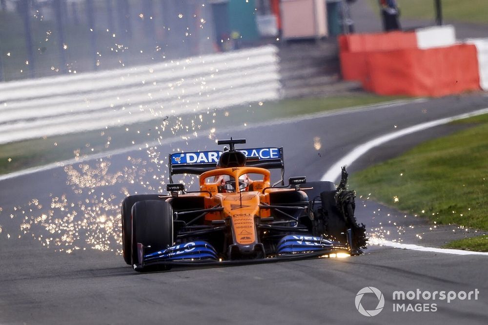 La F1 quiere reducir la aerodinámica tras los pinchazos en Silverstone