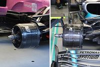 Racing Point: brake duct identiche a quelle Mercedes 