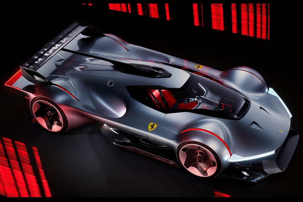 Ferrari toont auto van de toekomst met nieuwe virtuele Vision Gran Turismo