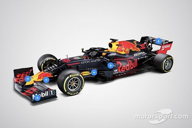 Red Bull Racing RB16, Points of Interest