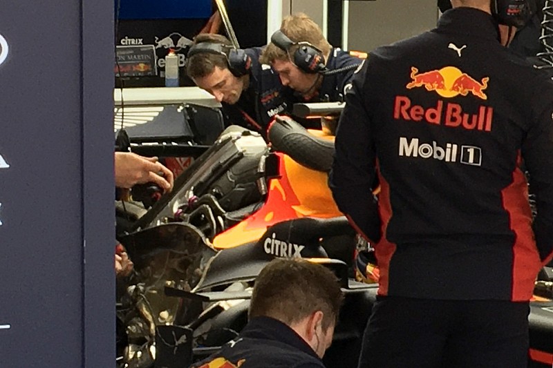 Red Bull: quanta massa radiante sopra al motore!