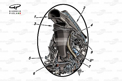 In detail: De Honda-motor van Red Bull Racing