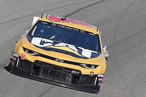 Daniel Hemric leads final Cup practice at Kansas