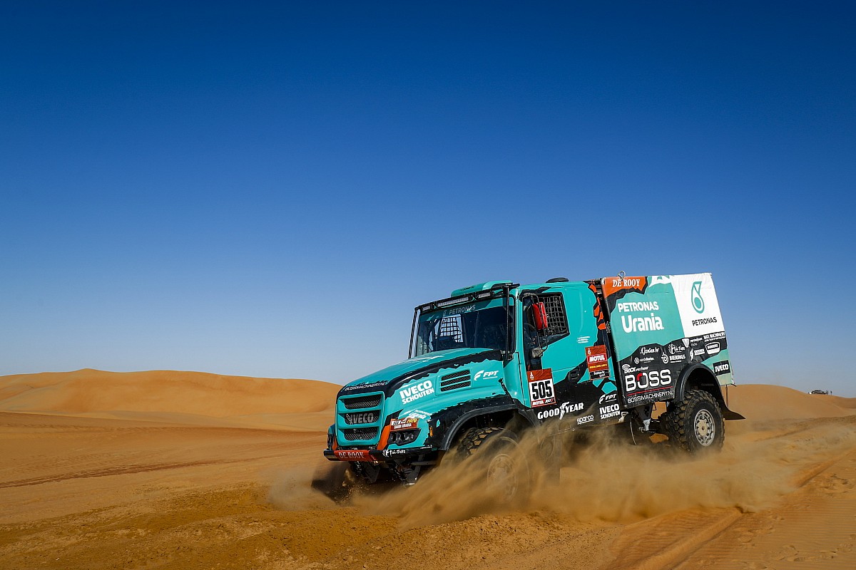 De Rooy sufre por la COVID-19 y reduce su equipo del Dakar