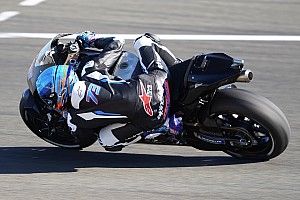 Test Valence, J1 - Trois Yamaha en tête, deux Márquez au sol
