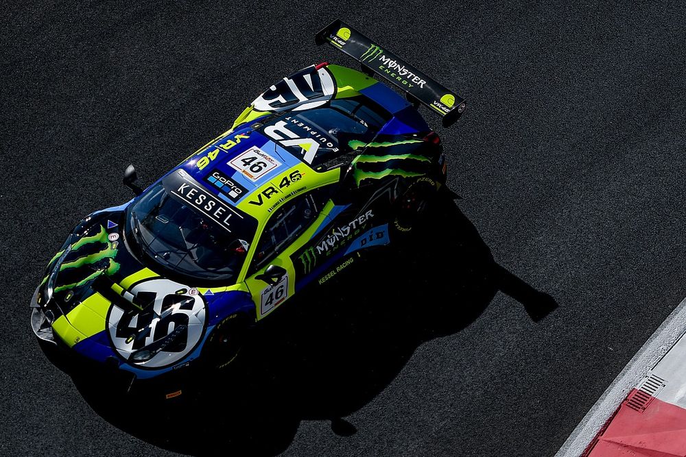ガルフ12時間レース|VR46チームが3位表彰台。バレンティーノ・ロッシは自主隔離で欠場