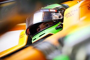 O'Ward en piste avec McLaren au GP d'Abu Dhabi