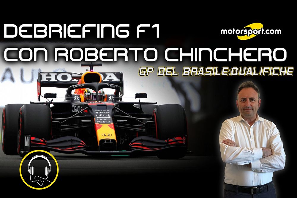 Cover "Debriefing F1 con Roberto Chinchero": GP del Brasile, Qualifiche