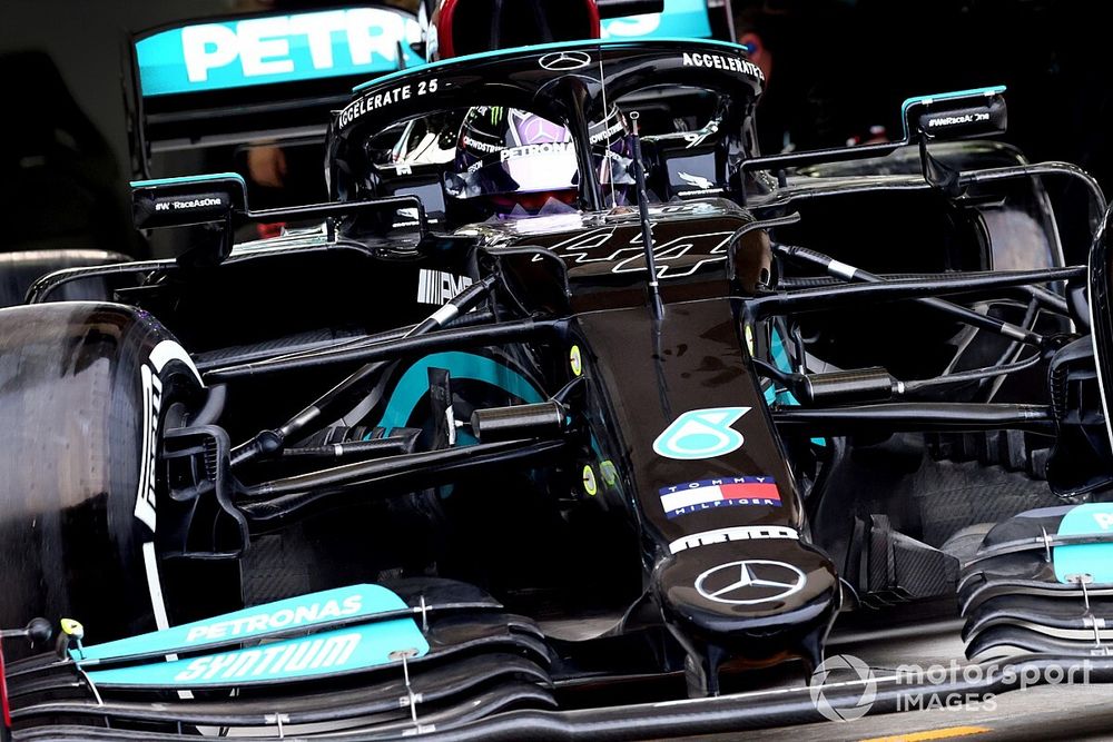 Lewis Hamilton, Mercedes W12 