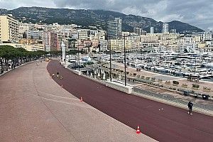Monaco a une voie des stands flambant neuve