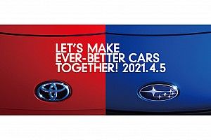 TOYOTA GAZOO RacingとSUBARU、共同開発の新型車両を公開へ。4月5日にオンライントークセッションを合同開催