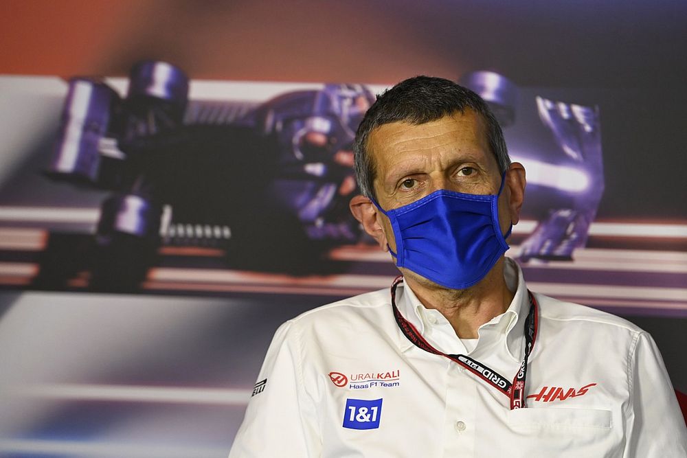 Guenther Steiner, Team Principal, Haas F1, in the Press Conference